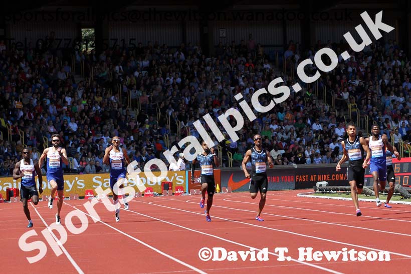 Mens 300 metres, IAAF Diamond League, Birmingham. Photo: David T. Hewitson/Sports for All Pics